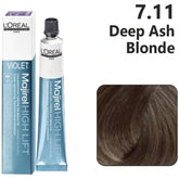 Loreal Majirel Cool Cover Hair Color 50G 7.11 Deep Ash Blonde+ Oxidant 1000Ml Combo